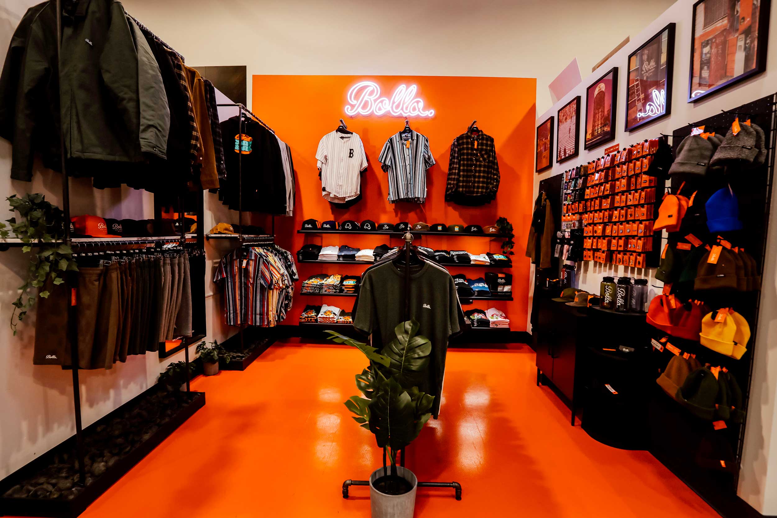 Bolla. Collection and showroom of goods.
