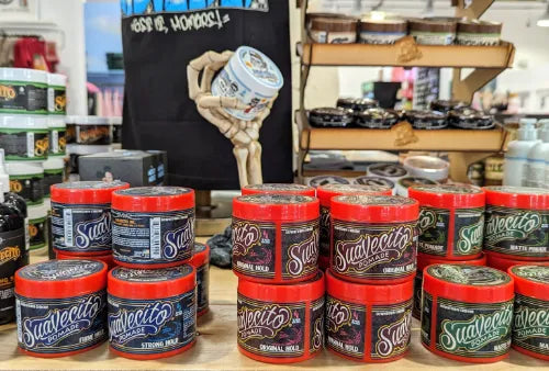 Suavecito hair and skincare products